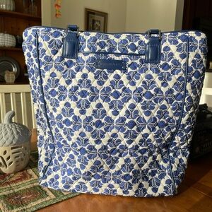 Vera Bradley Cobalt Tile Tote